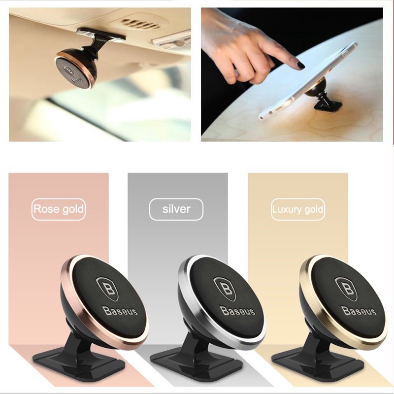 Kệ Baseus Đế hút nam châm retation magnetic mount 360