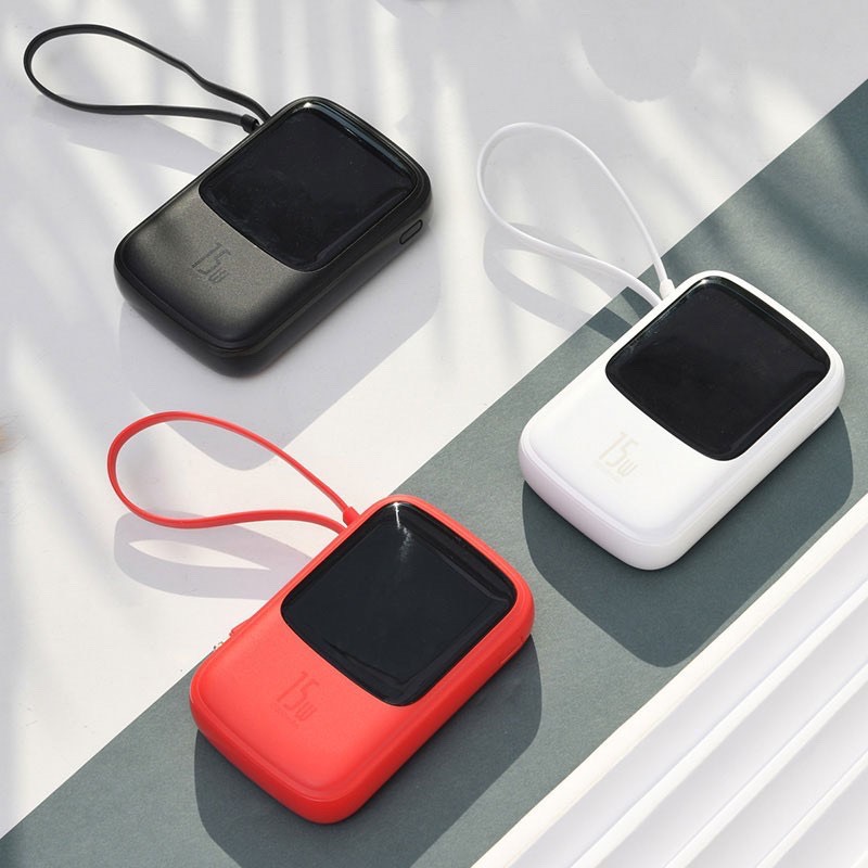 Sạc dự phòng Baseus Qpow 15W 3A 10000mAh