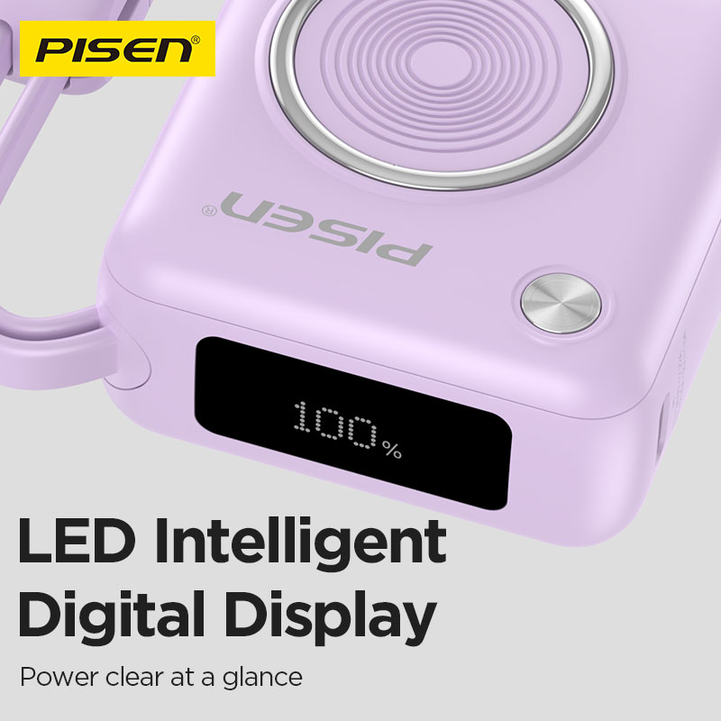 Sạc dự phòng Pisen TP-D105 22,5w 10.000 Power Depot