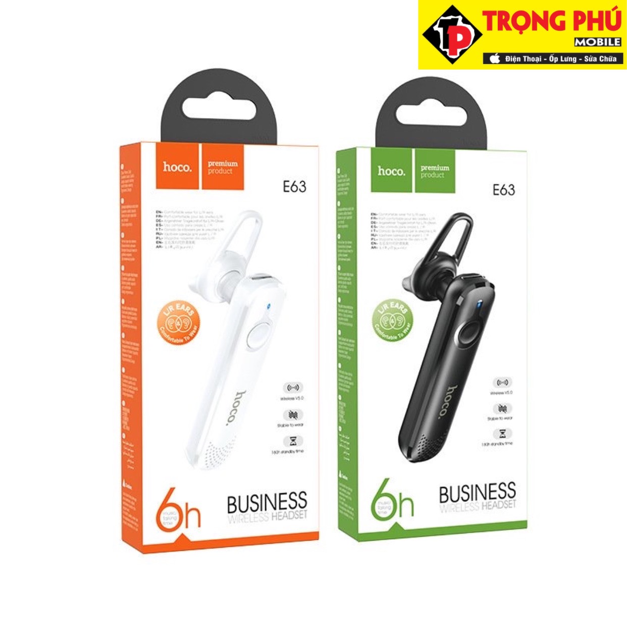 Tai nghe 1 tai Hoco E63 Chính Hãng