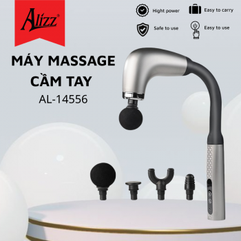 Máy massage cầm tay dạng cong ALIZZ AL-14556. . DP/B.Hiền/KSWT
