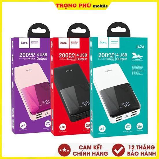 Sạc dự phòng 20.000mAh HOCO J42A