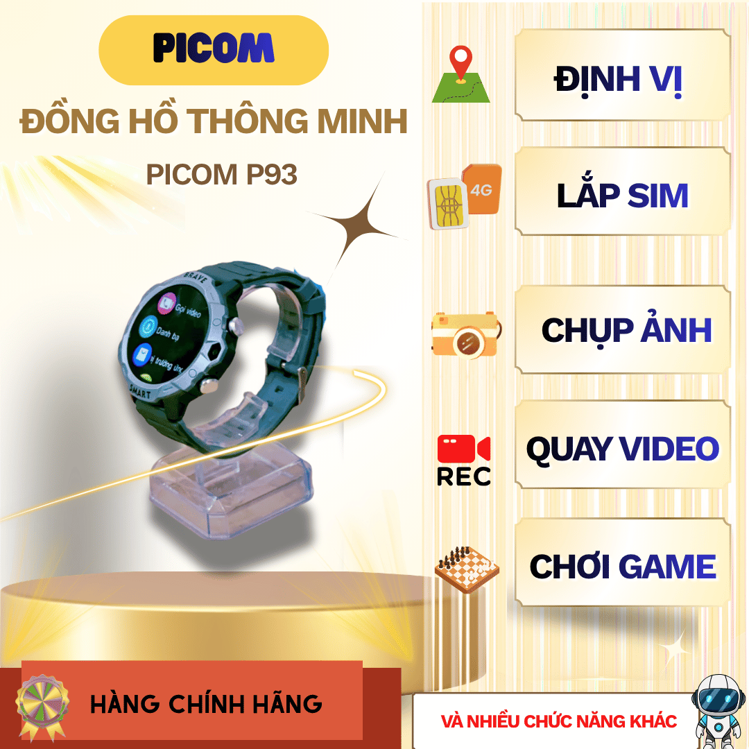 Đồng Hồ Định vị Trẻ Em Picom P93