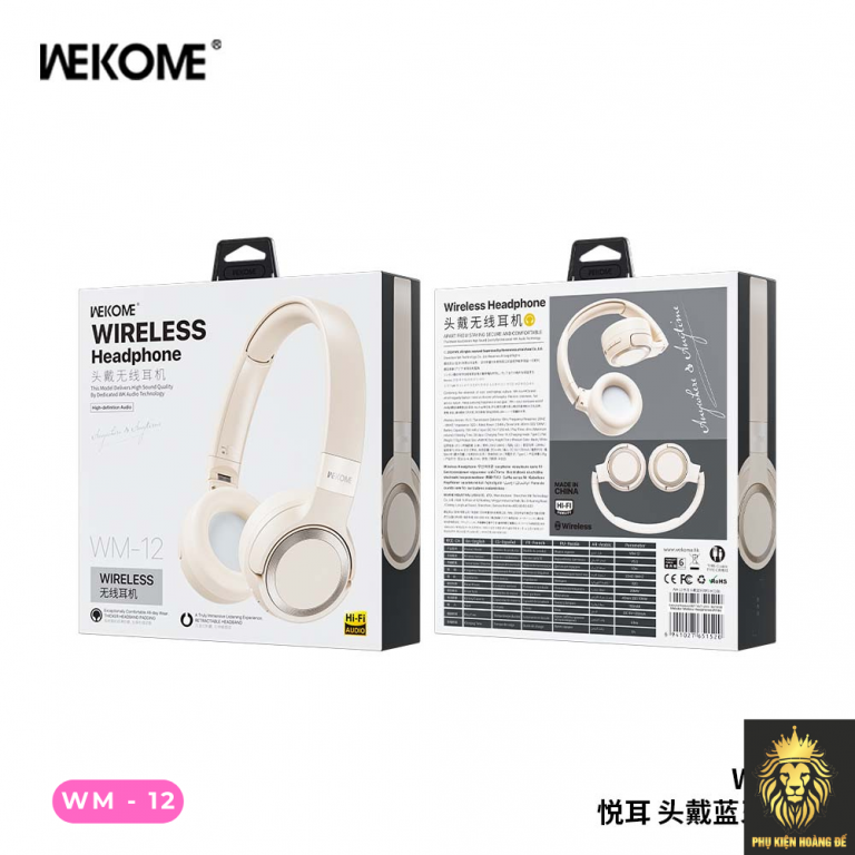 Tai nghe Chụp Wekome WM 12