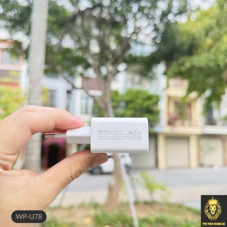 Bộ sạc Usb-Micro Wekome WP-U78 12w