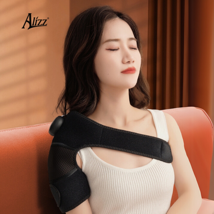 Máy Massage Đầu Gối ALIZZ AL-14033 Chườm Nóng Giảm Đau Nhức Đầu Gối, Vai, Khuỷu Tay - 1 Cái