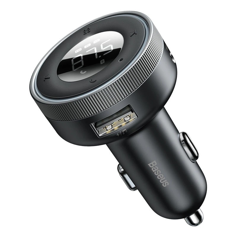 Tẩu sạc hỗ trợ phát nhạc qua bluetooth Baseus MP3 Charger (Wireless 5.0+5V/3.4A)