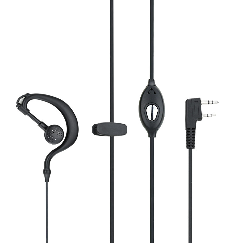 Tai Nghe dây đầu tròn Bộ Đàm 2 chui 3.5mm