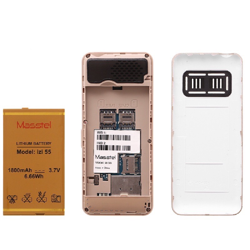 Điện thoại MASSTEL izi 55 4G - Sóng 4G chuẩn