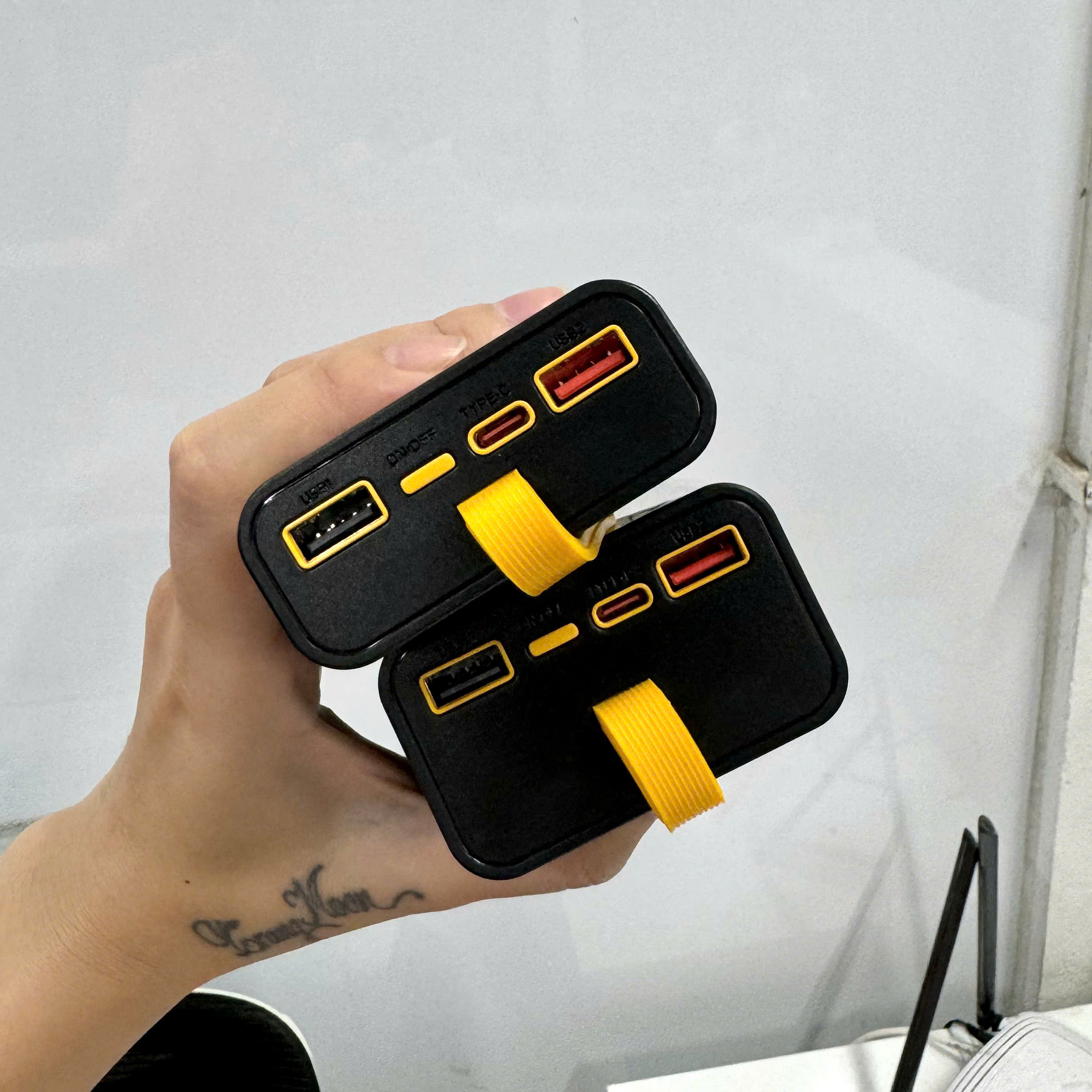 Sạc dự phòng trong suốt TMT SP04 10.000mah sạc nhanh 66w