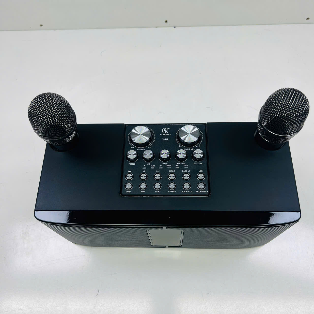 Loa Karaoke Bluetooth kèm 2 Micro hát YOSD Ys-A212