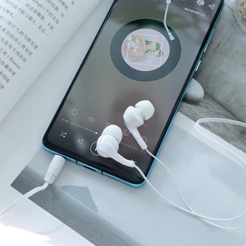 Tai nghe dây Đầu tròn Hoco M68