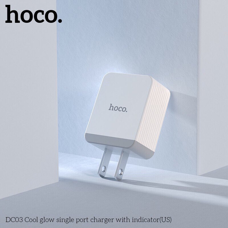 Cốc sạc usb Hoco DC03