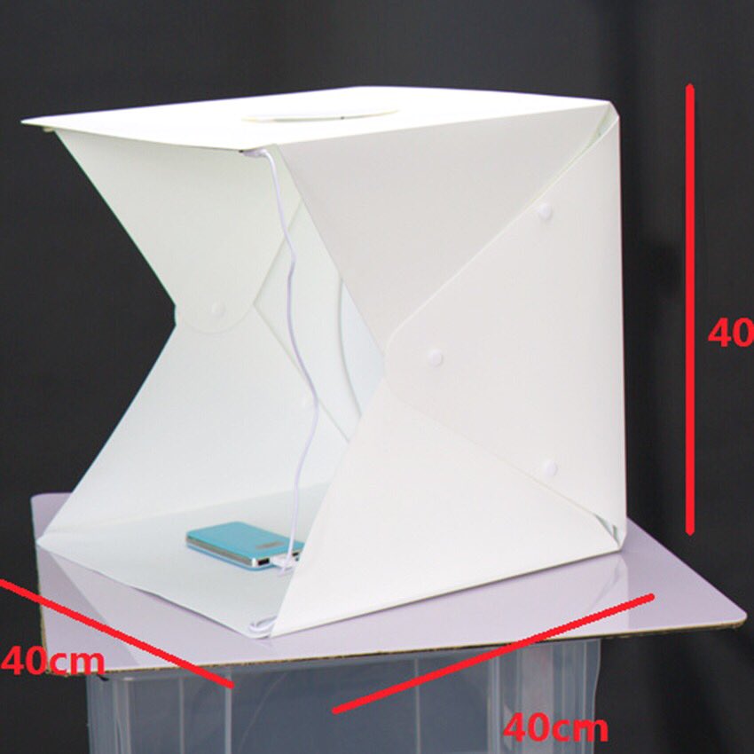Hộp chụp hình sản phẩm có đèn 30cm