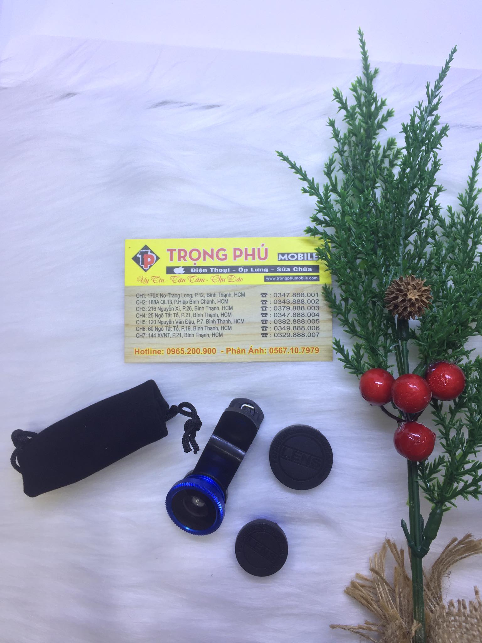Ống len camera chụp hình co điện thoại 001