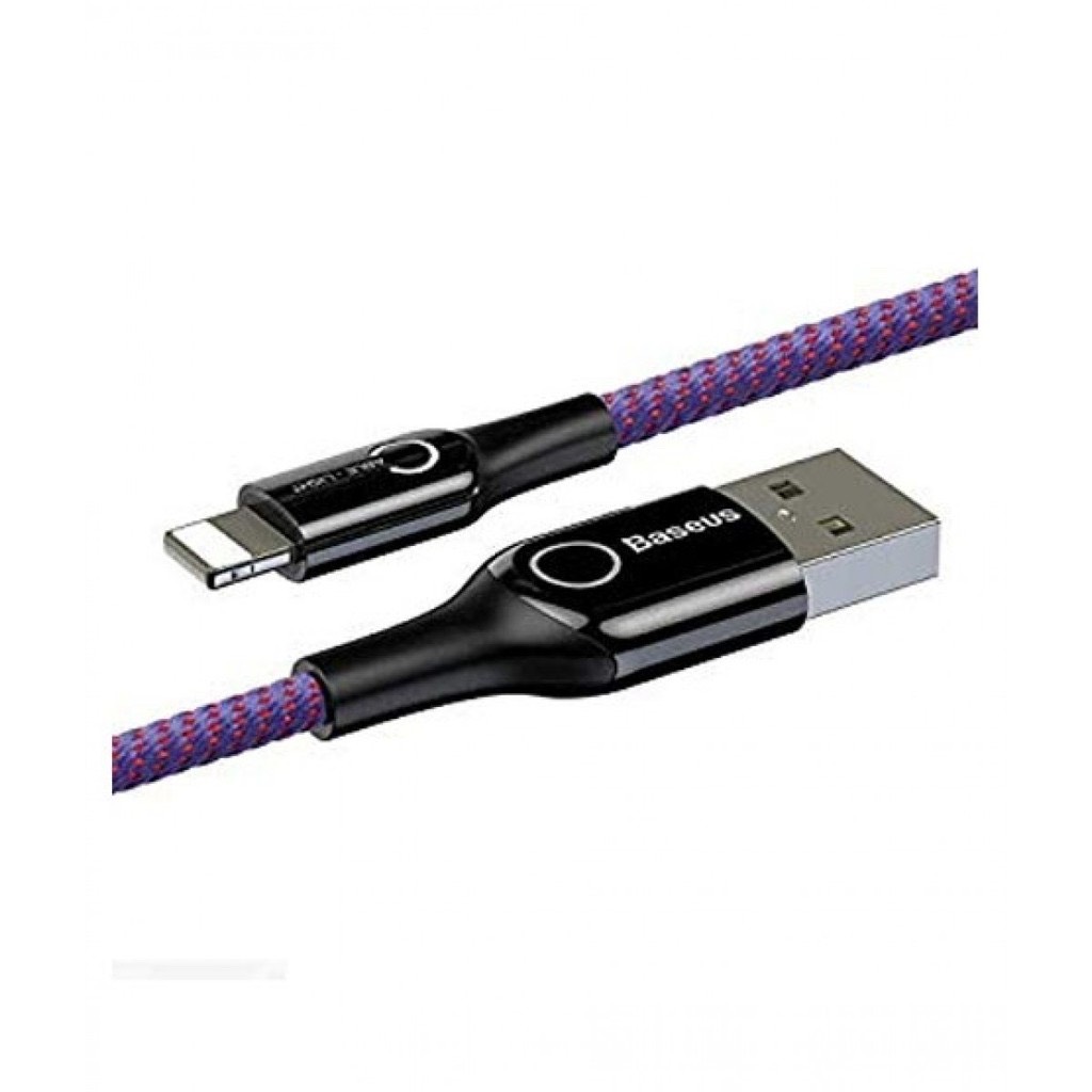 Cáp sạc Usb-Lighting Baseus C-shaped Light tự ngắt iPhone