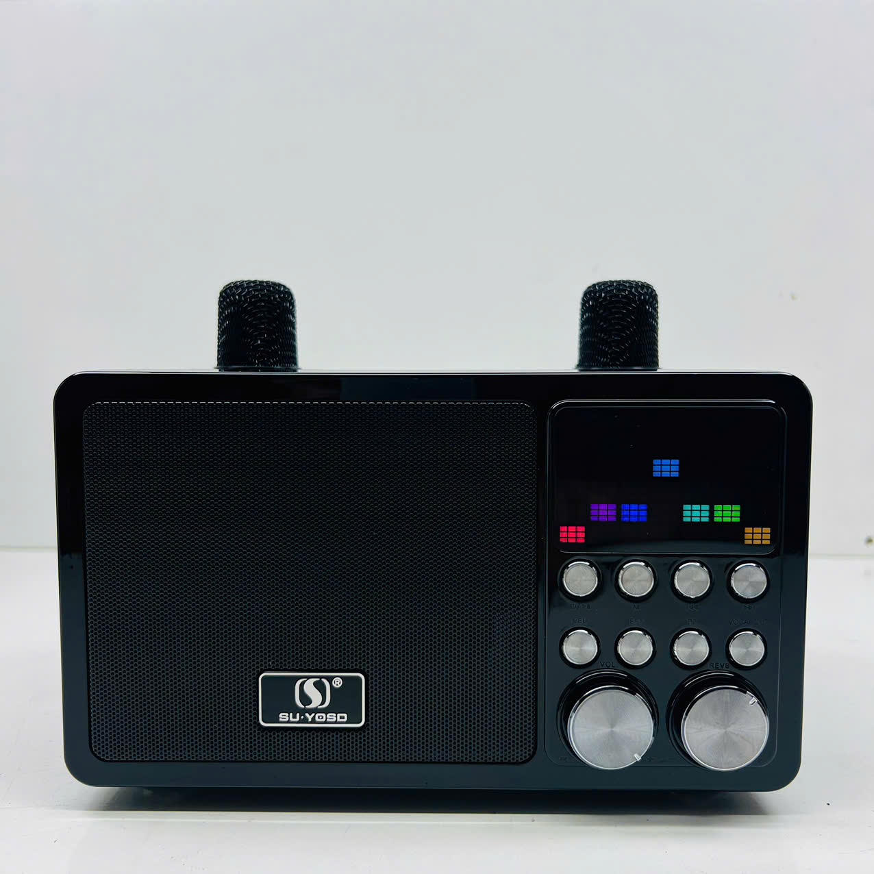 Loa Karaoke Bluetooth kèm 2 Micro hát YOSD Ys-A313