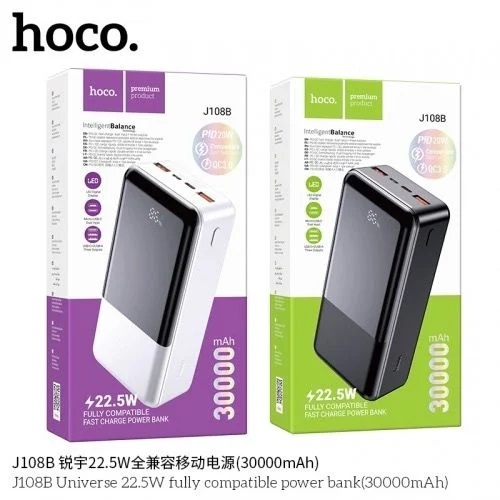 Sạc dự phòng Hoco J108B 22.5w 30.000mah