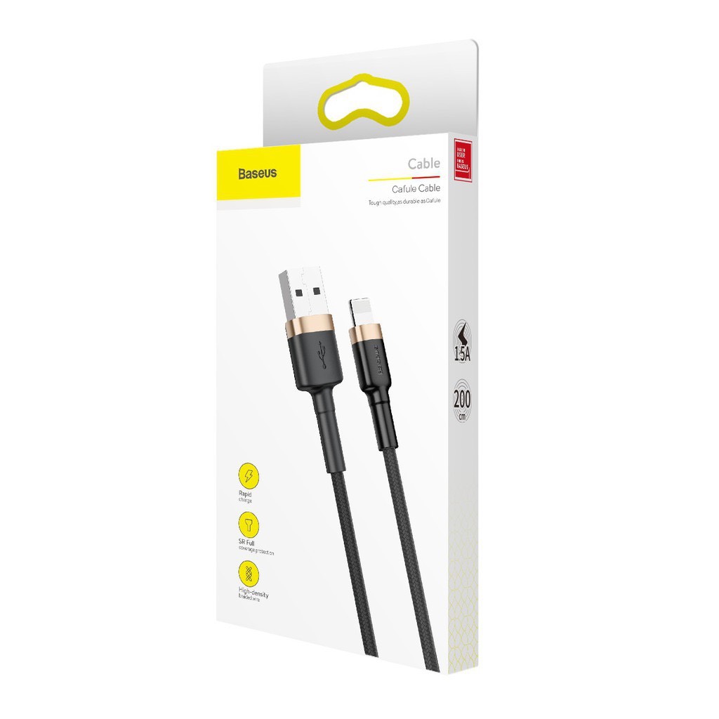 Cáp sạc Usb-Lighting Baseus Cafule Cable