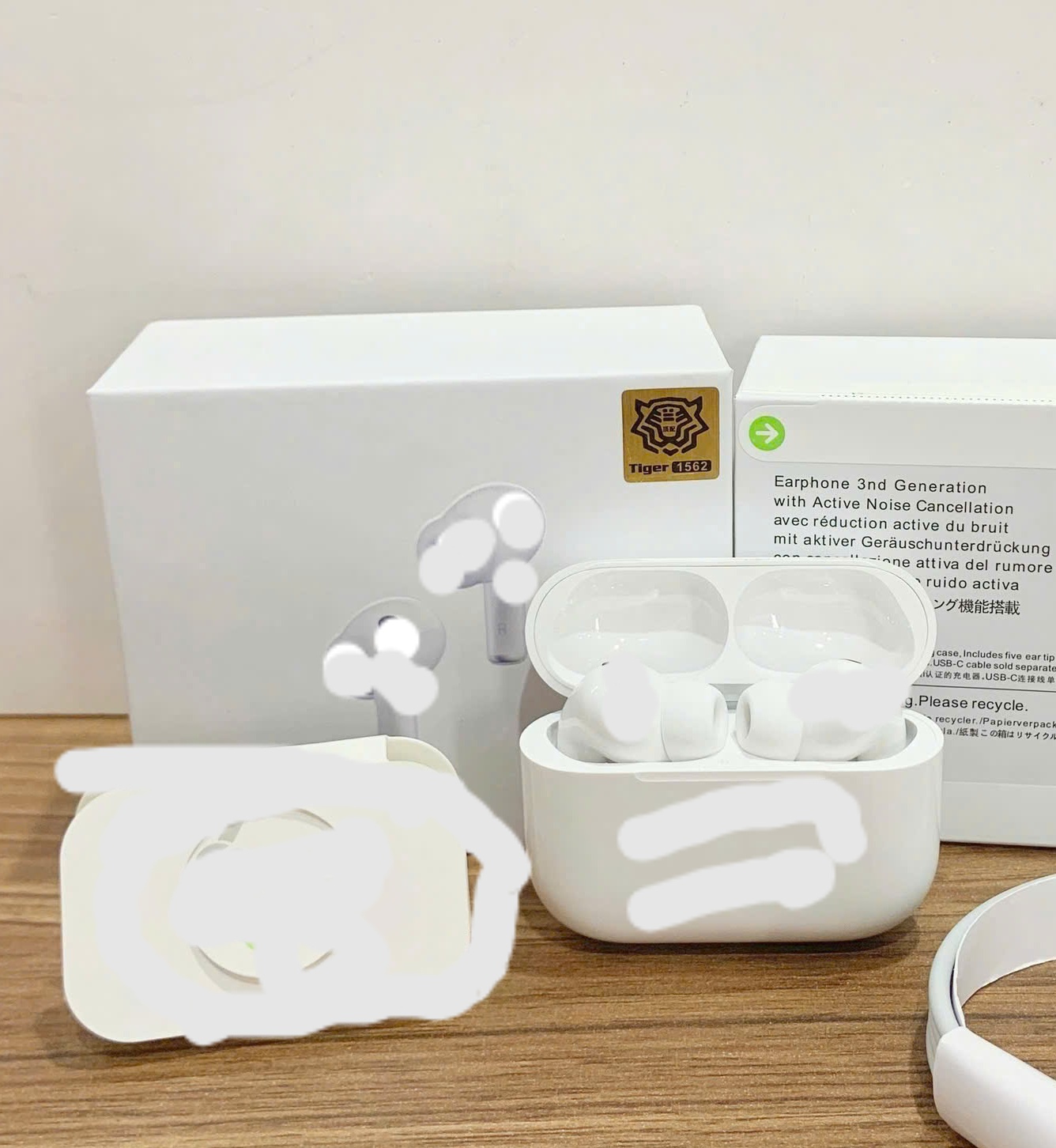 Tai nghe Bluetooth Tiger AirPro3 Hổ vằn louda 8h xịn