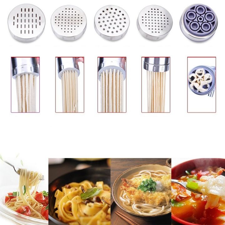 Dụng cụ làm bún mì tươi 5 đầu inox
