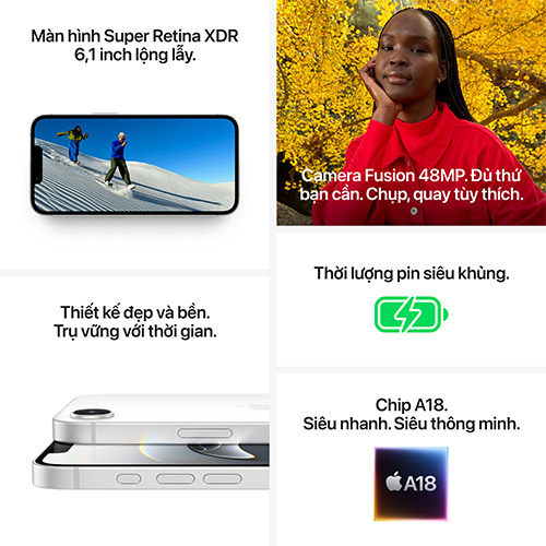 IPhone 16E 128Gb Mới chính hãng Việt Nam
