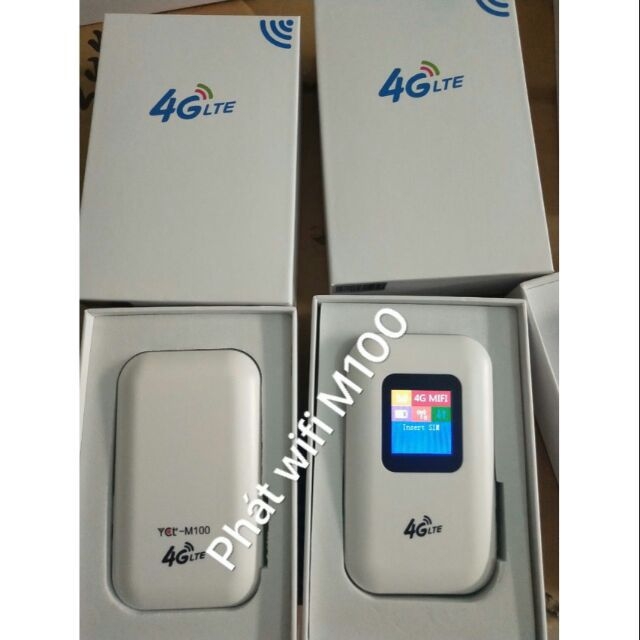 Cục modem Phát wifi sim 4G DMXT/A900/M100 có pin