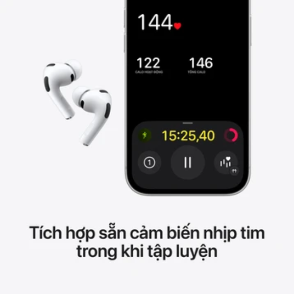 Tai nghe Bluetooth AirPods Pro 3 2025 Type-C Mới chính hãng Việt Nam