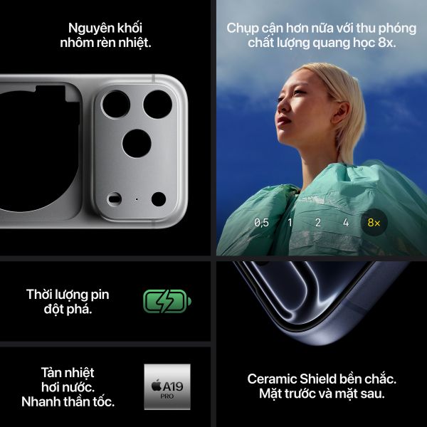 iPhone 17 Pro Max 512Gb Mới chính hãng Việt Nam