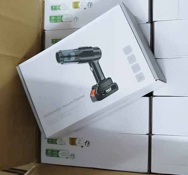 Máy thổi hút bụi 2in1 cầm tay 6631 dùng pin cell (chưa gồm pin)