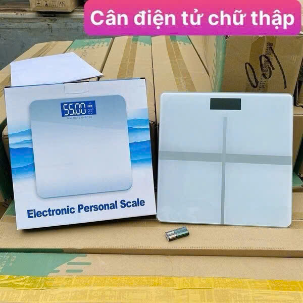 Cân Sức Khỏe 180kg Dấu + Chữ Thập