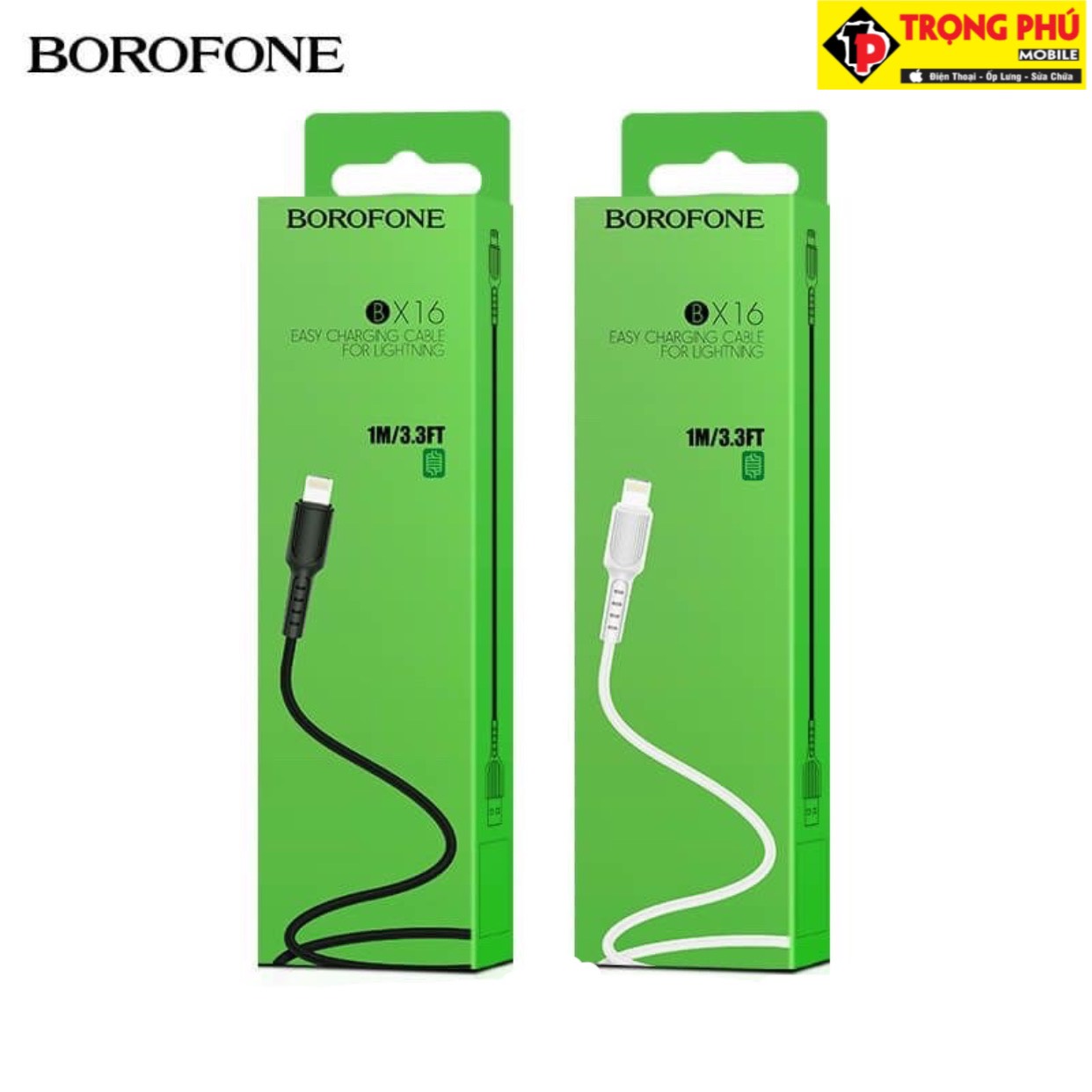 Cáp sạc Usb-Lighting Borofone BX16