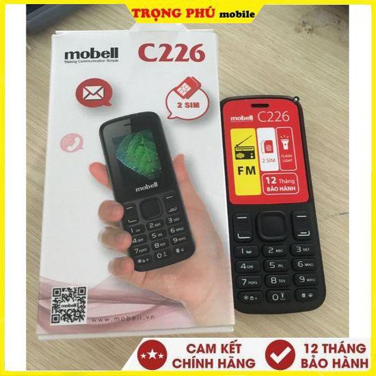 Điện thoại Mobell C226 - 2 sim mới fullbox