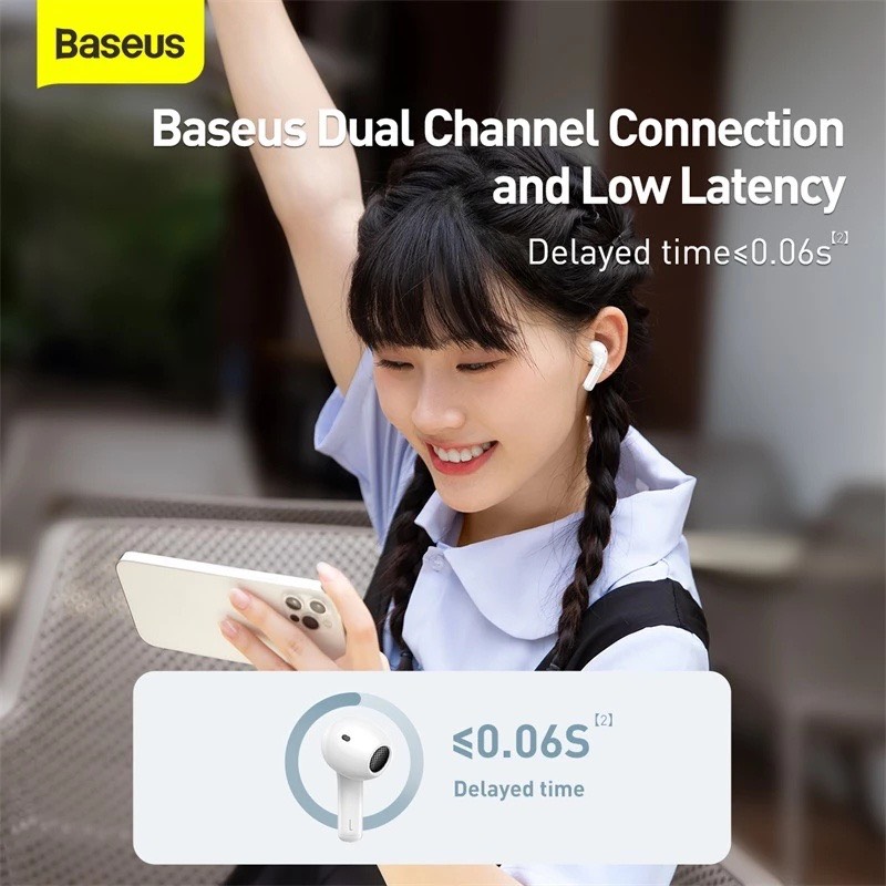 Tai nghe bluetooth Baseus Bowie E3 TWS - Chính Xịn