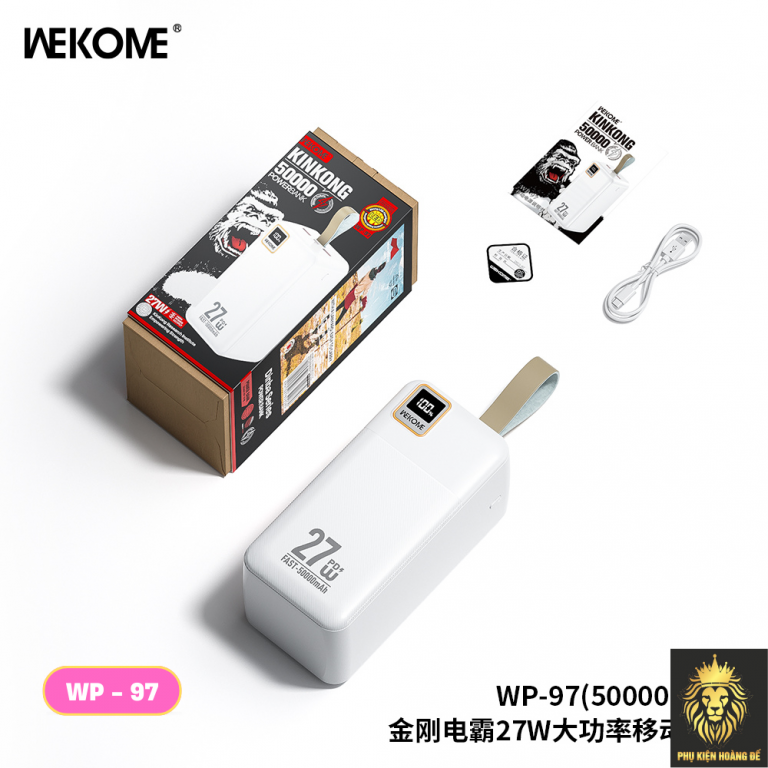 Sạc dự phòng Wekome WP-97 50000mah