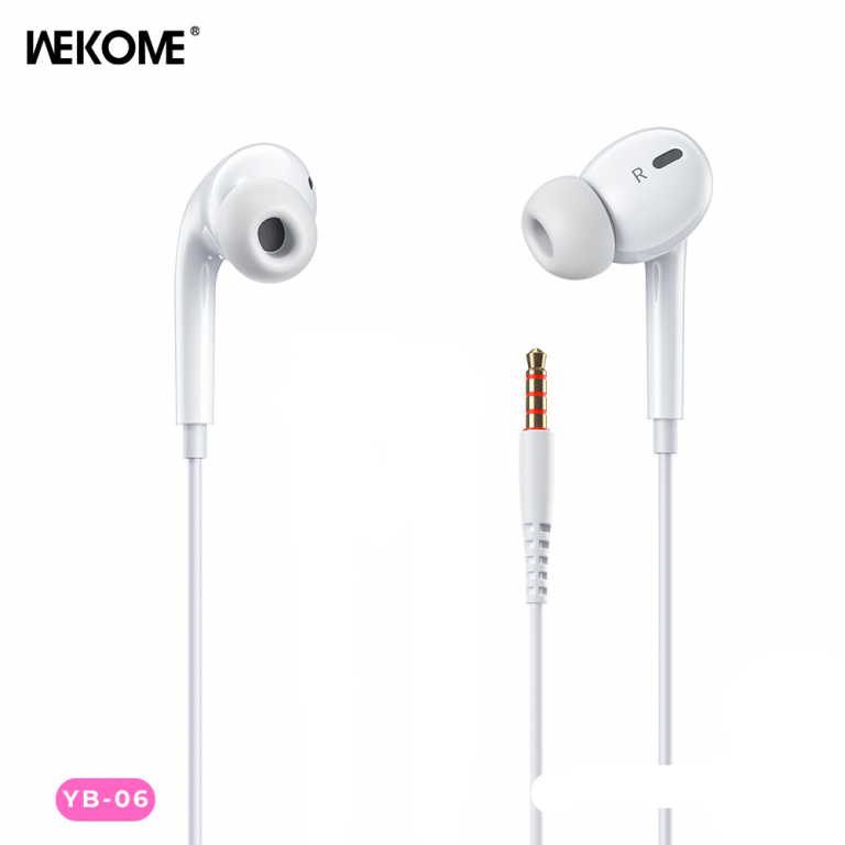 Tai nghe dây đầu tròn Wekome YB06 3.5