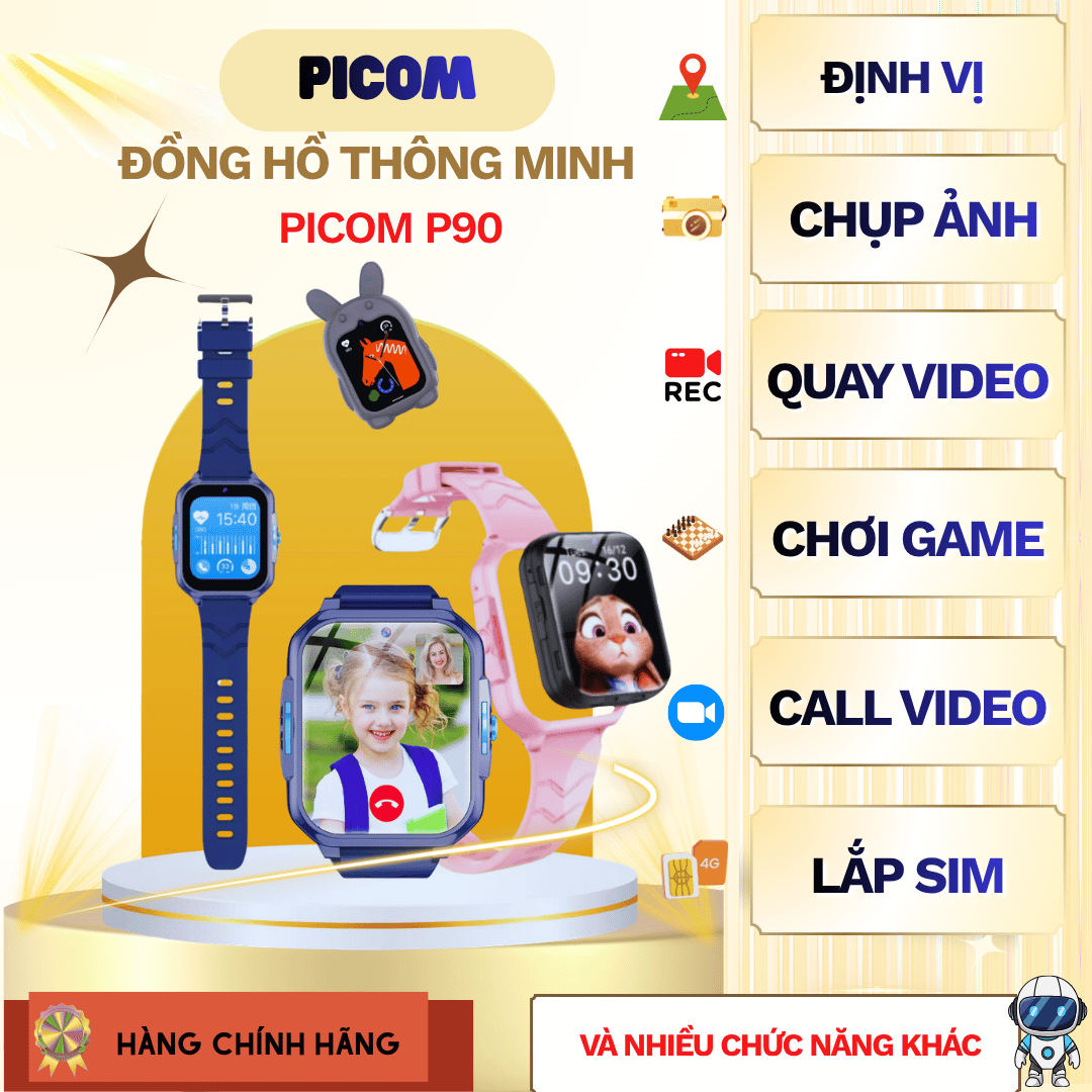 Đồng hồ định vị trẻ em Picom P90