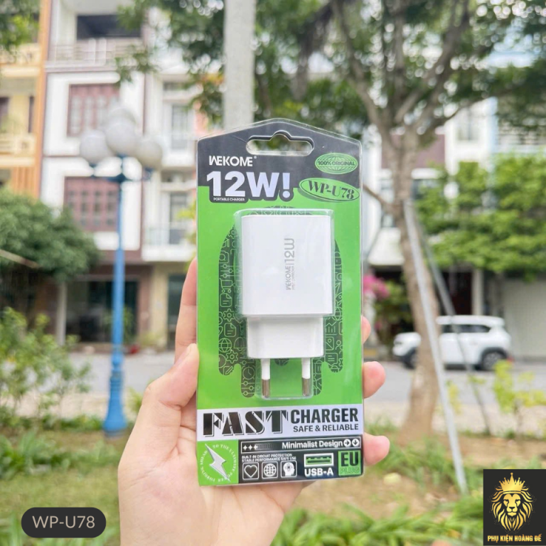 Bộ sạc Usb-TypeC Wekome WP-U78 12w