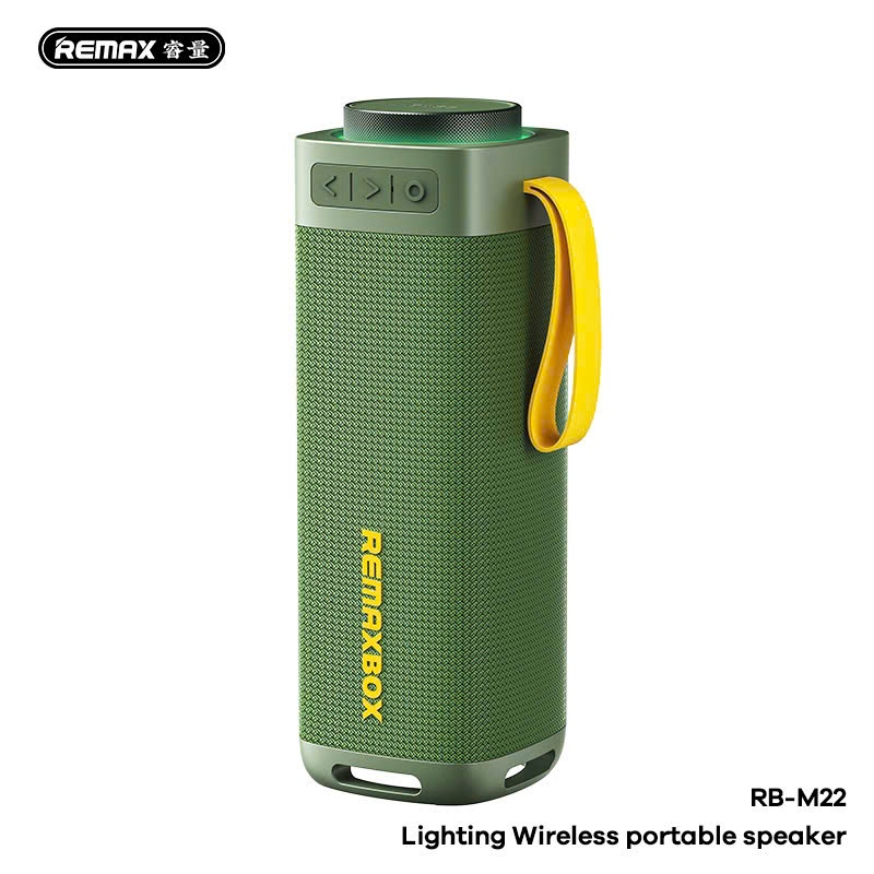 Loa Bluetooth Karaoke Remax RB-M22 Lighting Wireless Portable Speaker 30W