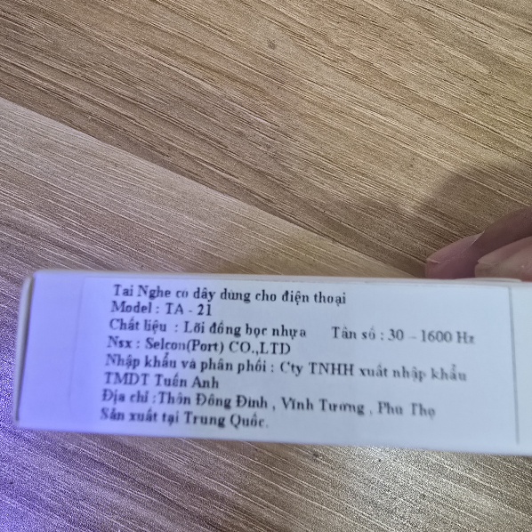 Tai nghe dây Đầu TypeC TA-21 cho ip15-17 120k