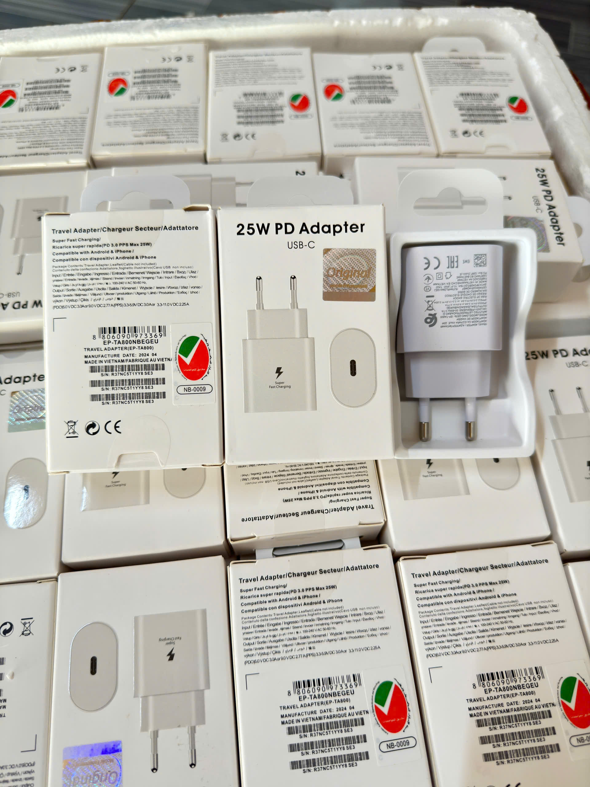 Cốc sạc TypeC 25W TA-25 cho samsung