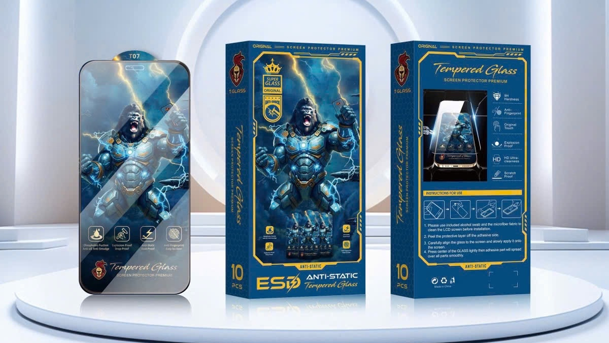 Cường lực Iphone 15Plus 70k Tglass-T07/Baiko