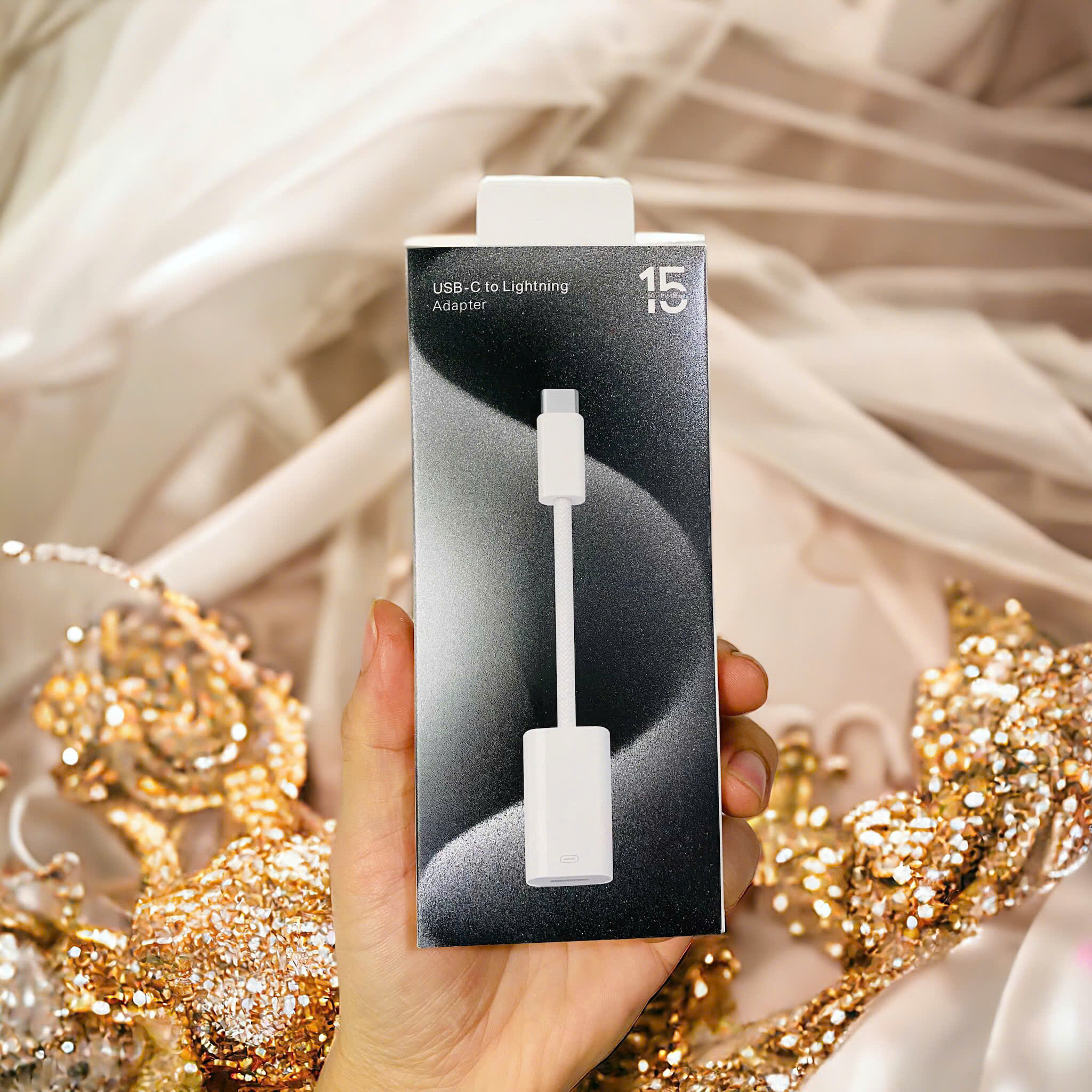 Cáp chuyển TypeC ra Lighting cho iphone 15, 16