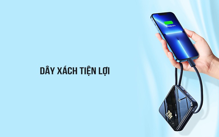 Sạc dự phòng Remax Rpp-51 22w 20.000mah