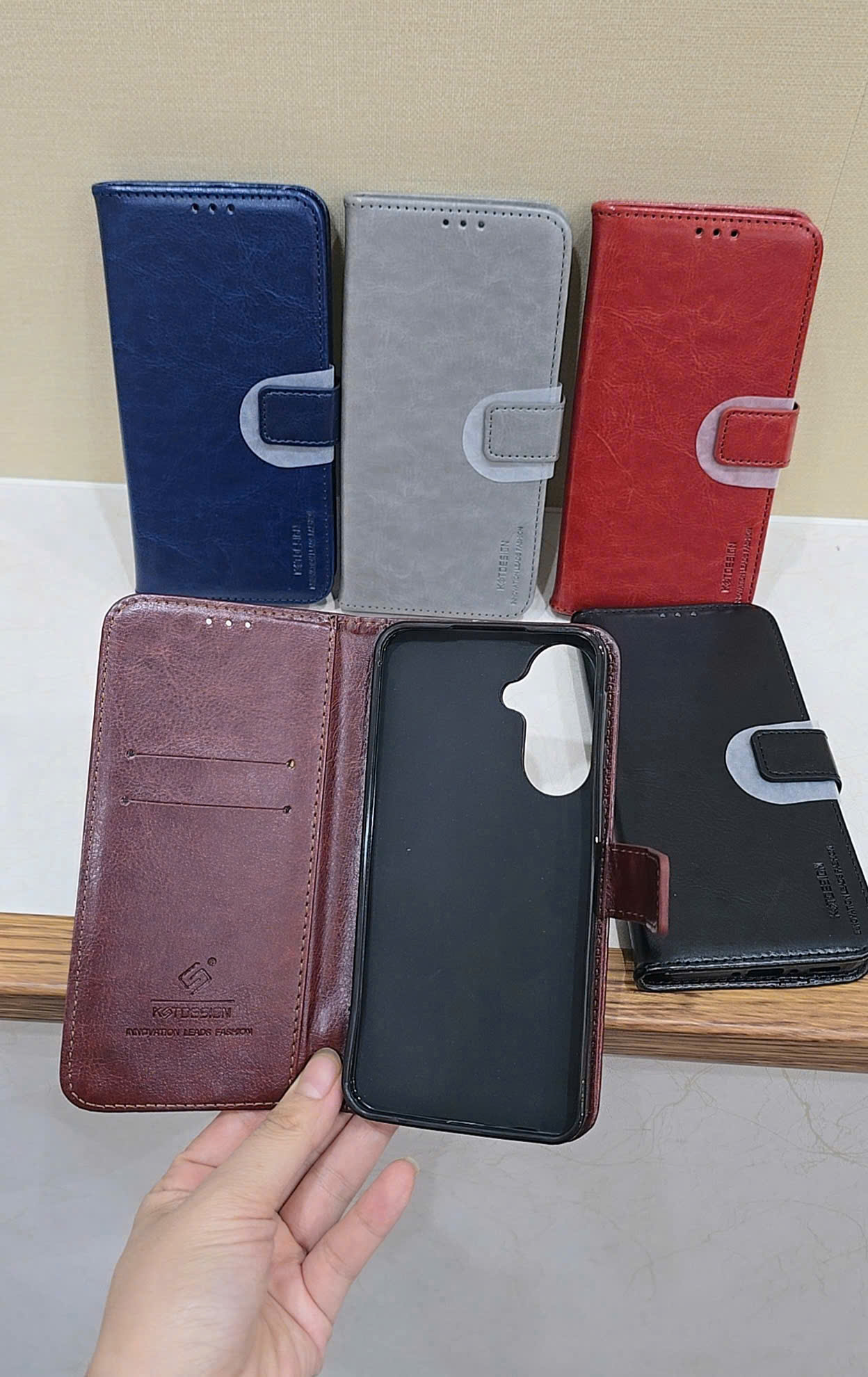 Ốp Samsung M51 - Bao da 90k