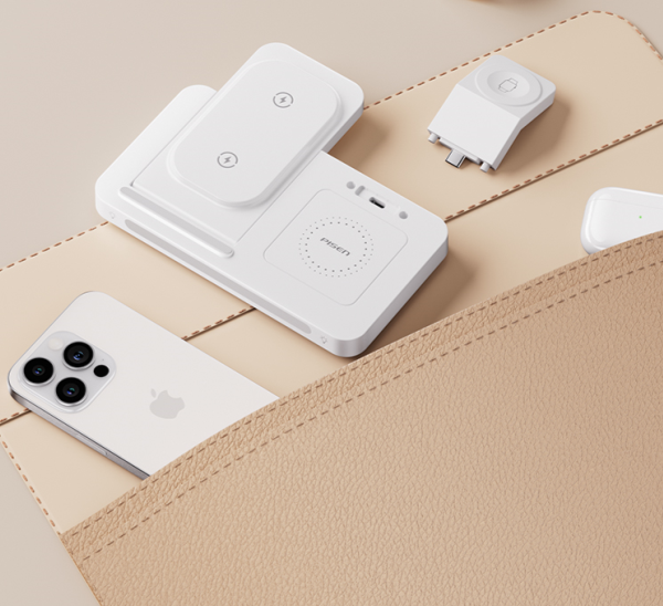 Đế sạc không dây Pisen XY-C56 PRO - Wireless 3-in-1 Night Light