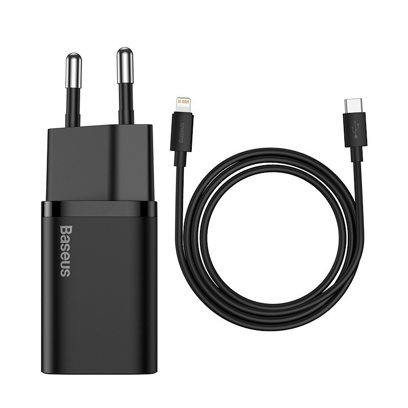 Bộ sạc TypeC-Lighting nhanh nhanh 20W Baseus Super Si Quick Charger