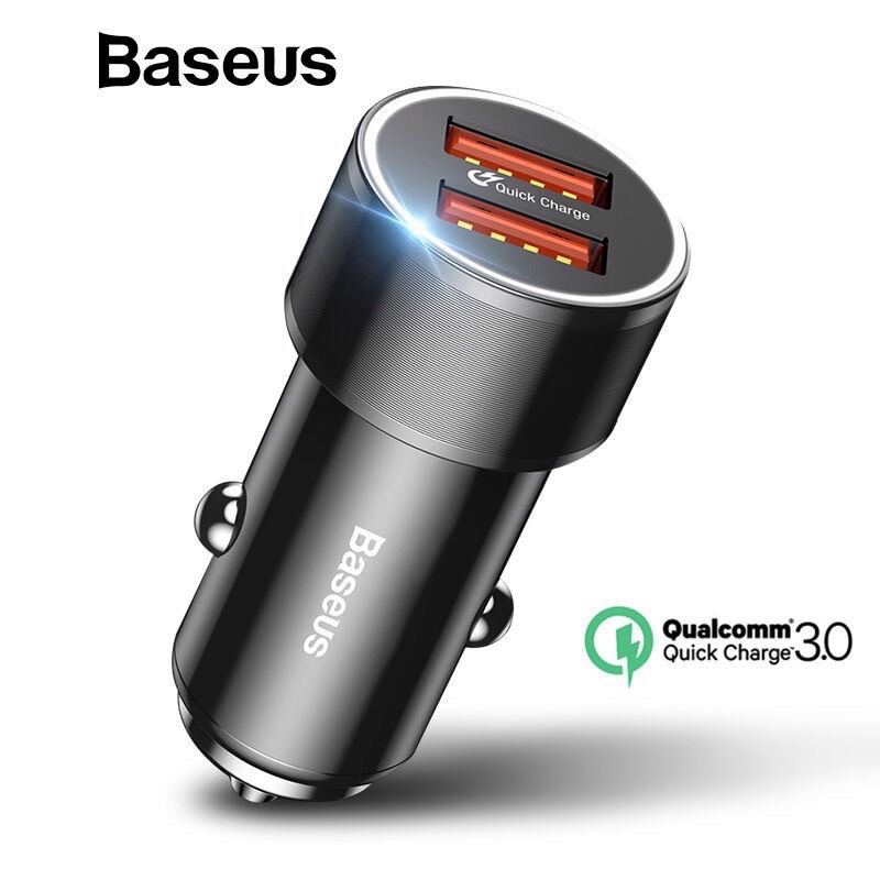 Tẩu Sạc ô tô Baseus Magic dual quick car charging of 45W