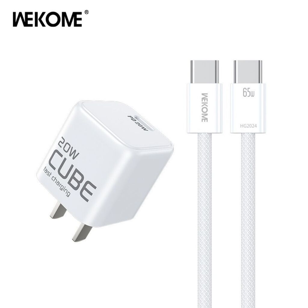 Bộ sạc TypeC-TypeC Wekome WU-30 20w
