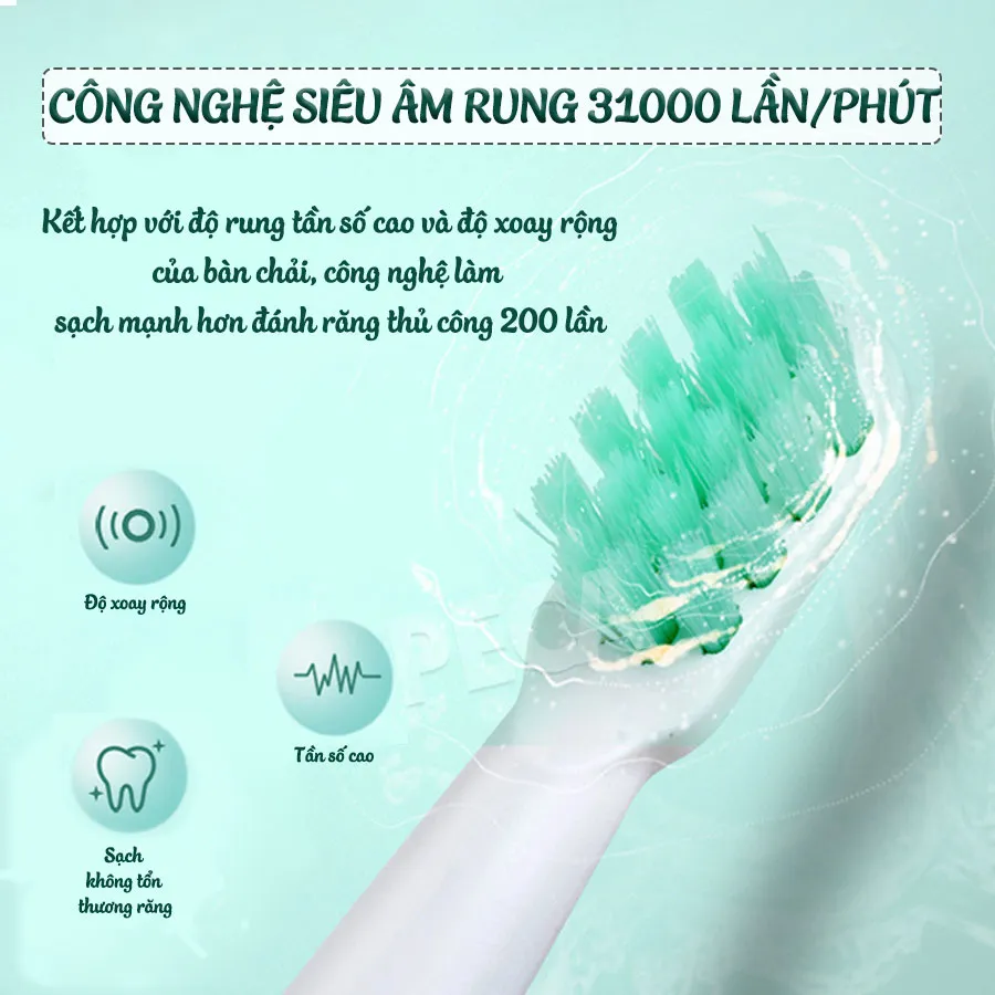 Bàn Chải Đánh Răng Điện Kemei KM-YS713